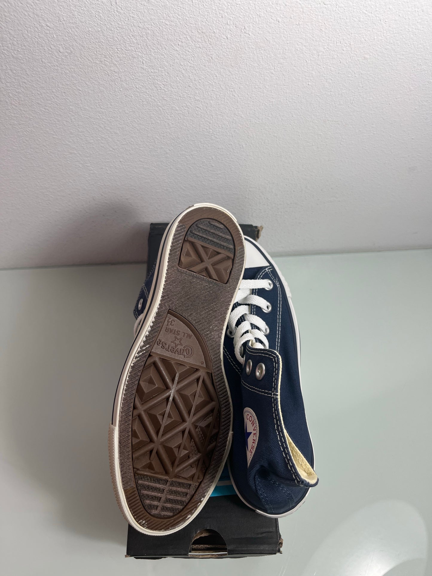 Converse Chuck Taylor All Star High Top "Navy/White" Men's 3.5 Women's 5.5-M9622