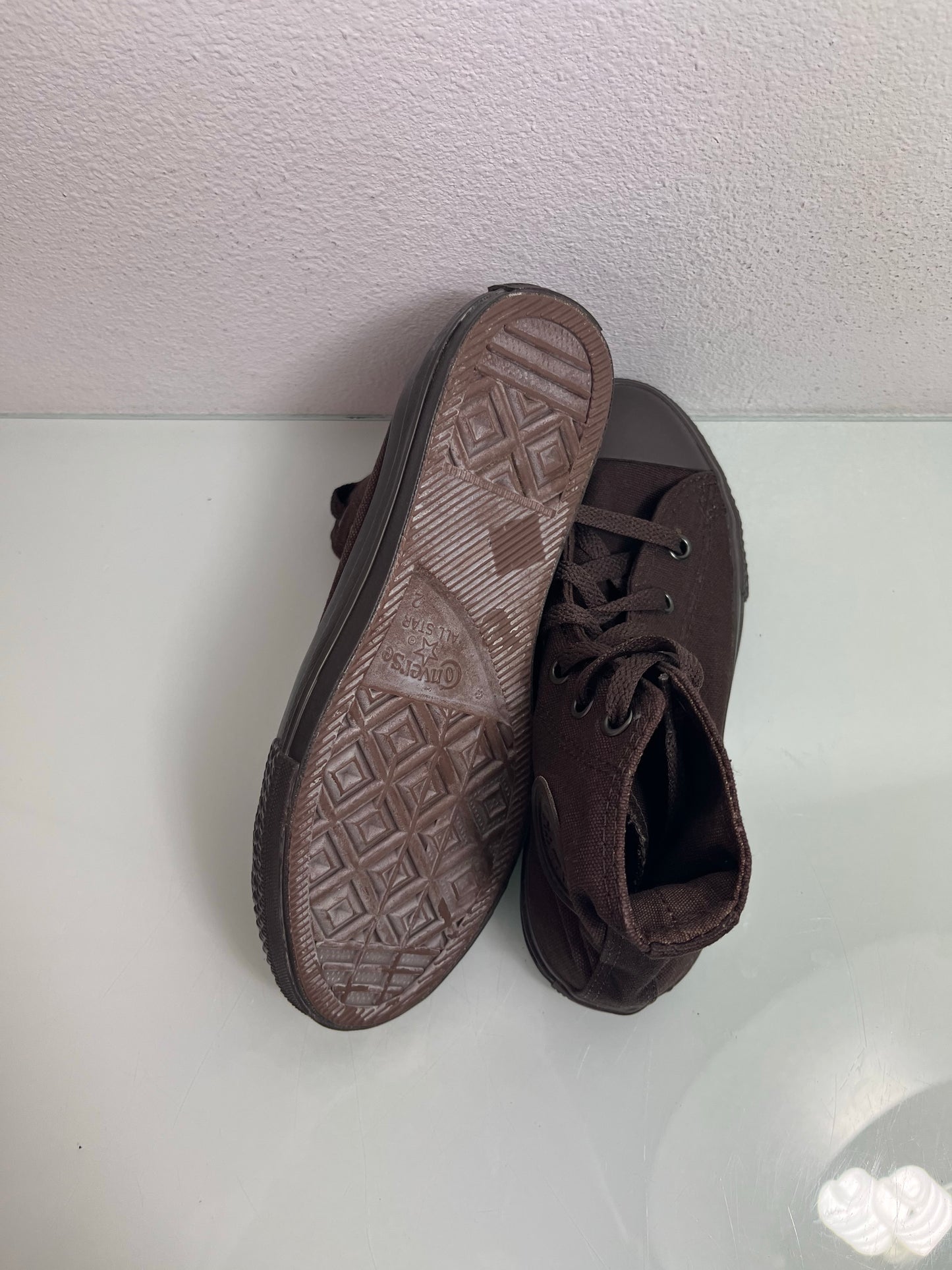 Converse Chuck Taylor All Star "Brown" MISMATE Kid's L:2 R:1- 3U640