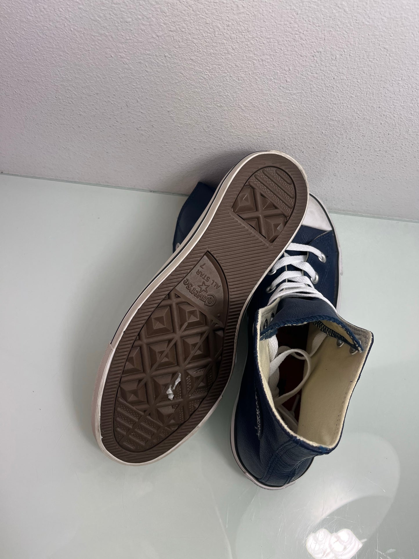 Converse Chuck Taylor All Star "Navy" MISMATE Men's L:7 R:6-149490C