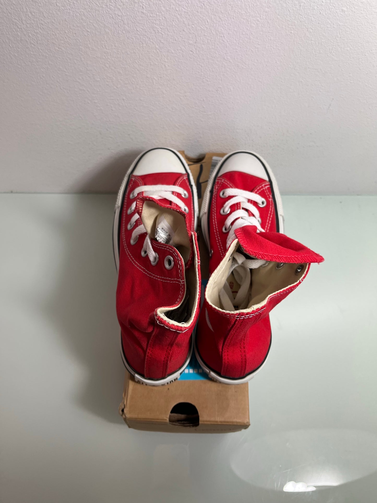 Converse Chuck Taylor All Star High "Red" Men's 4.5 Women's 6.5-M9621