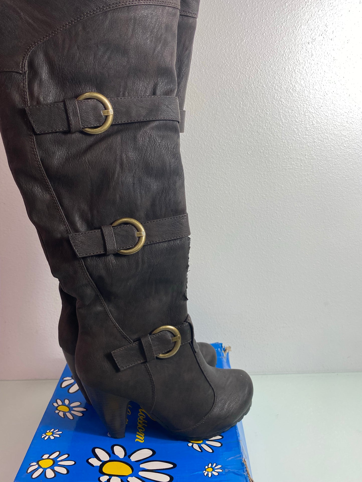 Blossom boots "Brown" Women's 7 - Sashi-2