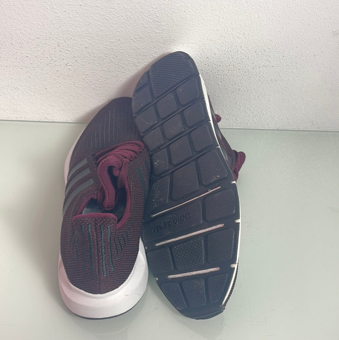 Adidas Swift Run "Maroon/Black-White" MISMATE Men's L:12 R:13-CQ2118