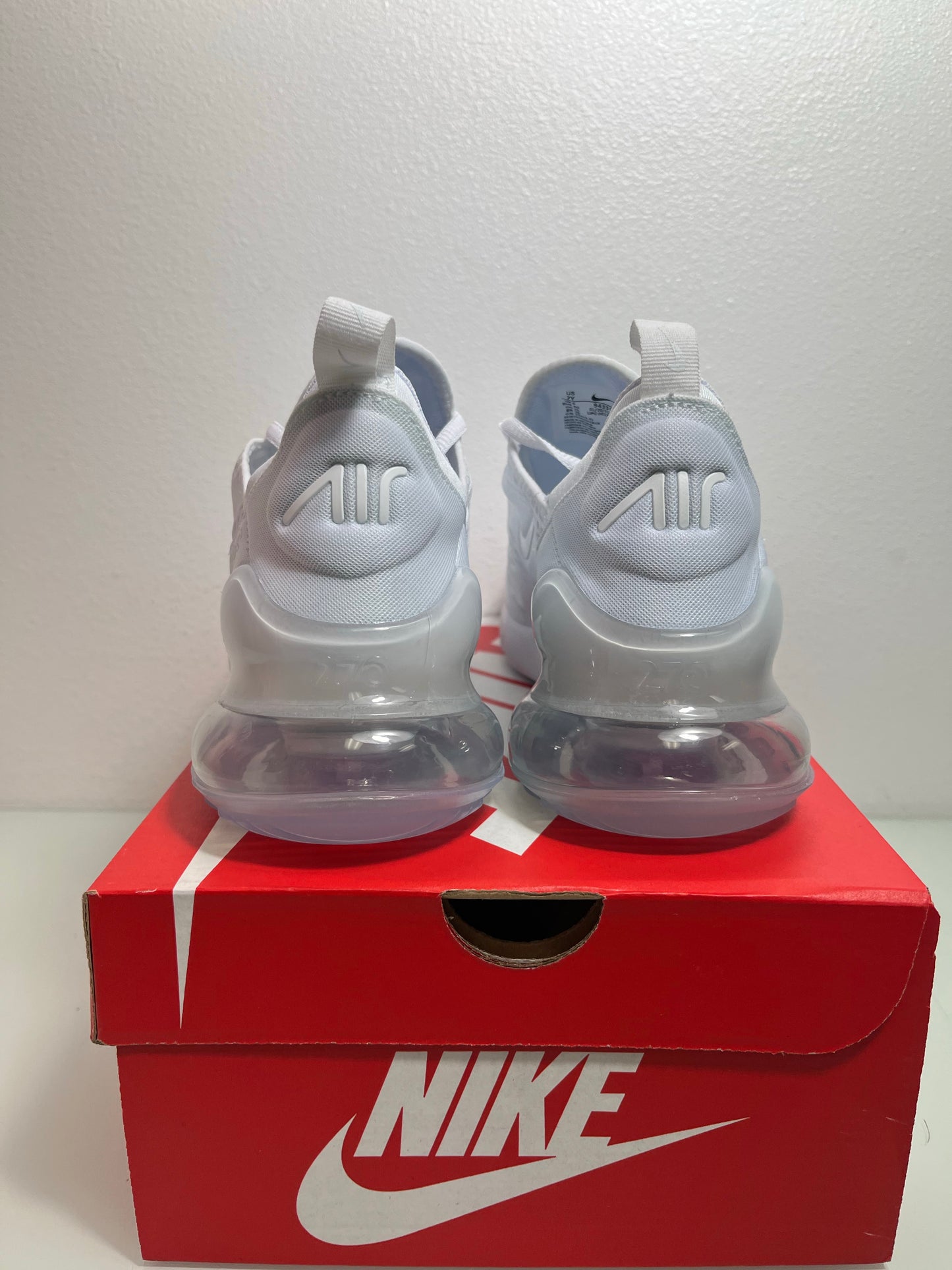 Nike Air Max 270 (GS) "White" Youth's 7Y - 943345 103