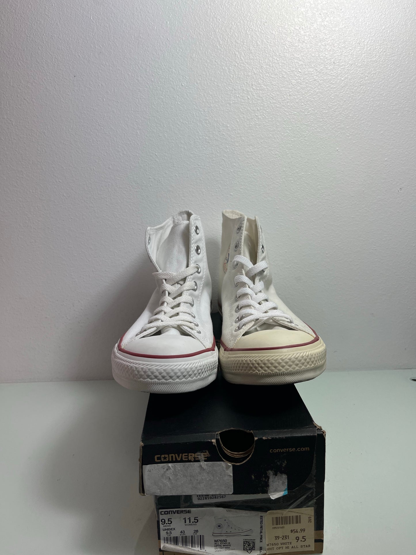 Converse Chuck Taylor All Star "Optical White" Men's 9.5-M7650