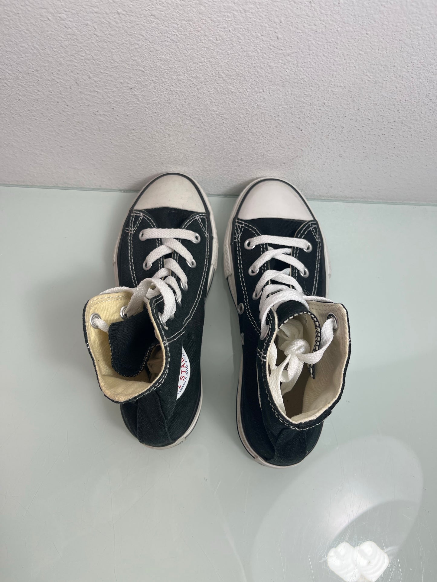 Converse Chuck Taylor All Star "Black" MISMATE Kid's L:13 R:1-3J231