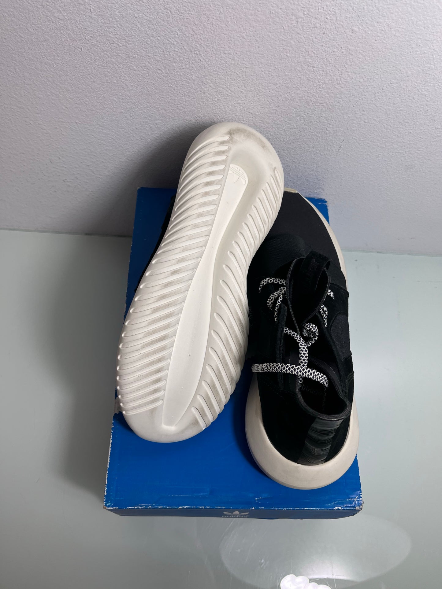 Adidas Tubular Defiant "Black/White" Women's 5- S75903