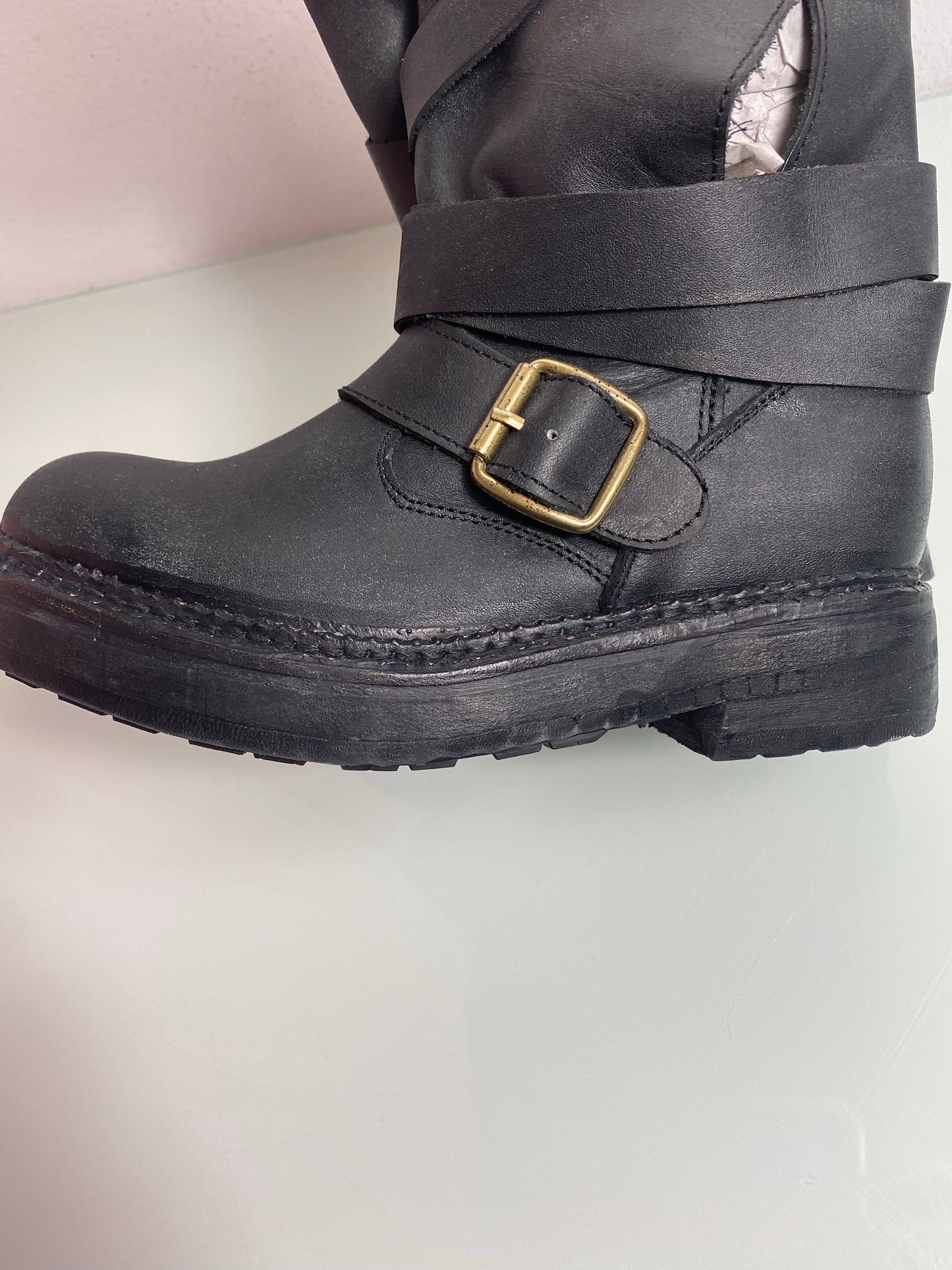 Jeffrey Campbell Boots "Black" Women's 6 - Burton
