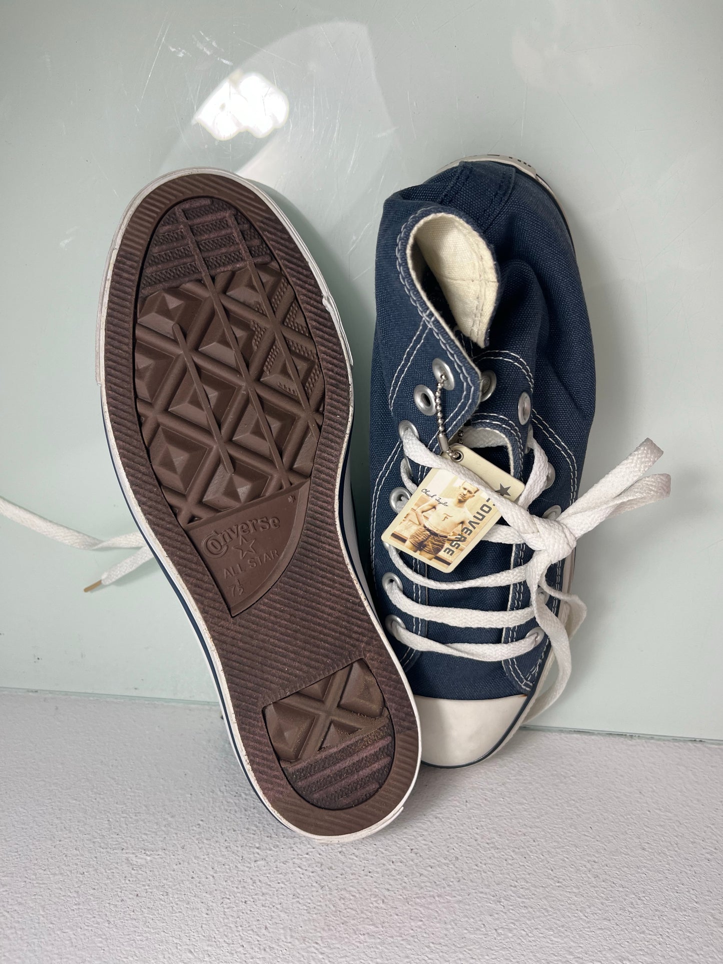 Converse Chuck Taylor All Star "Blue" MISMATE Men's L:6.5 R:7.5-M9622