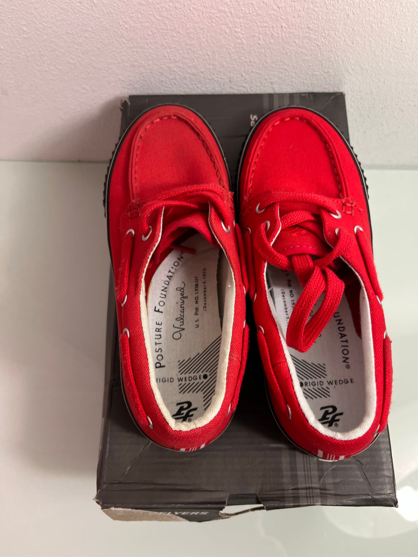 PF Flyers Dionas "Red" Men's 5 Women's 6.5- PM12DS4J