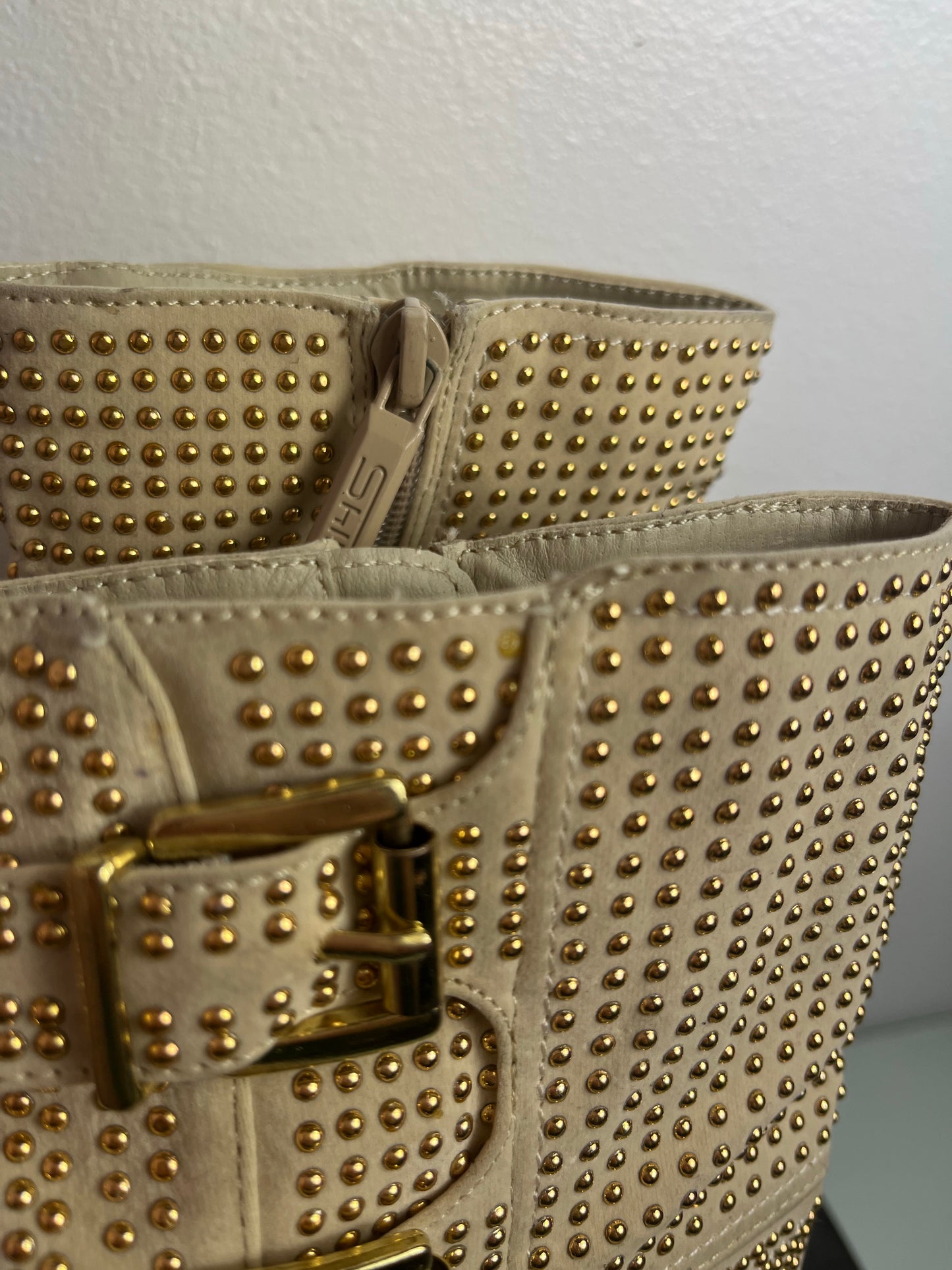 Shiekh Heels "Beige" Women's 5.5