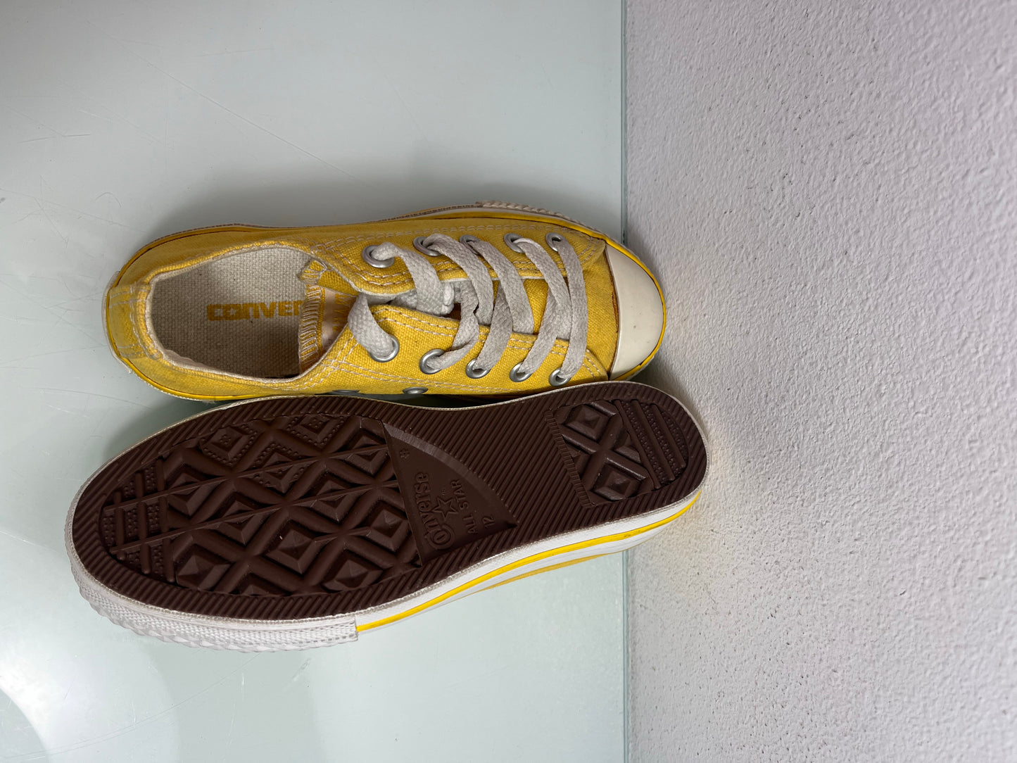 Converse "Yellow" MISMATE Kid's L:11 R:12- 3K378