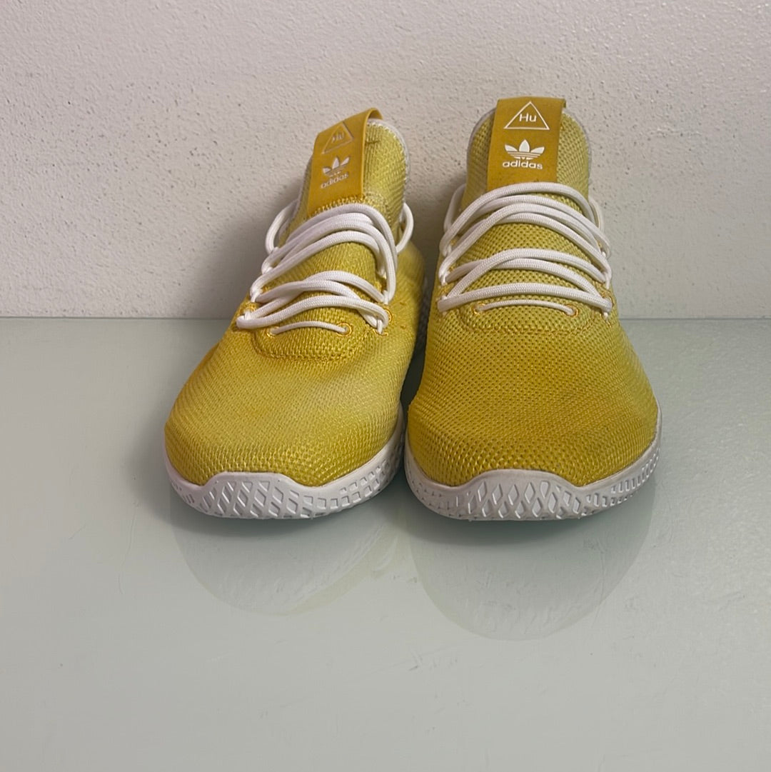 Adidas Tennis HU x Pharrell Holi "Yellow" MISMATE Men's L:8.5 R:7.5-DA9617