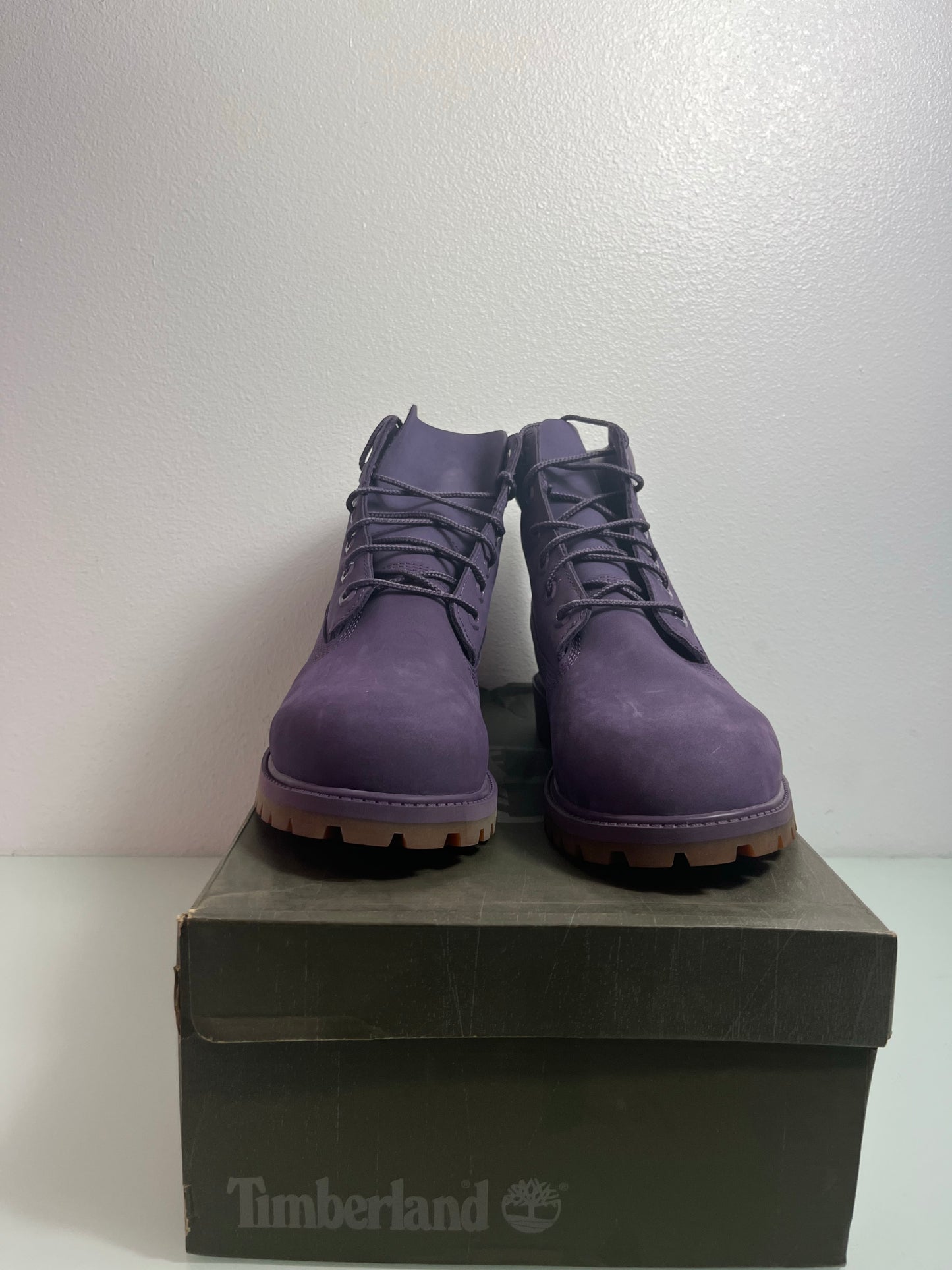 Timberland 6 Inch Premium Waterproof Boot "Purple" Youth's 7-TB0A1OCR