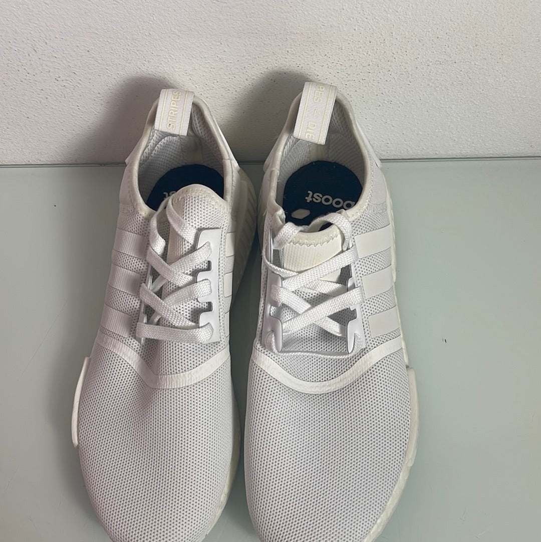 Adidas NMD R1 "Triple White" MISMATE Men's L:12 R:11-BA7245