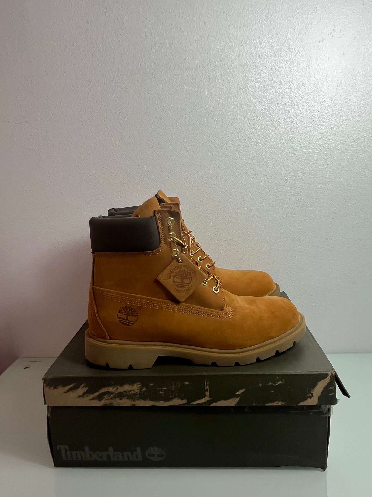 Timberland 6 Inch Premium Boot "Wheat" Men's 9- TB018094