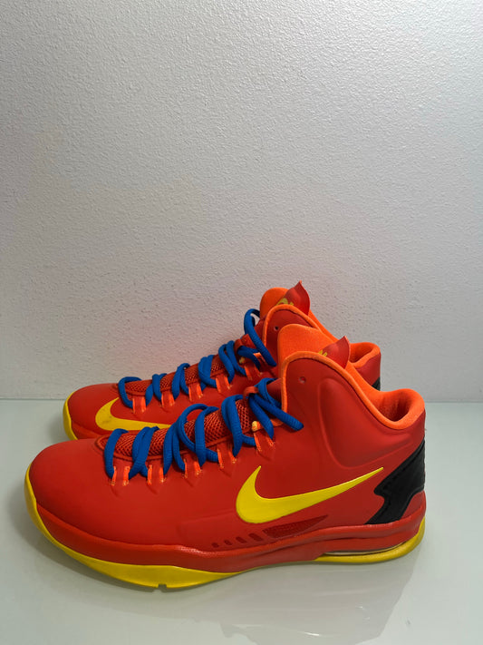 Nike Kevin Durant KD "Team Orange" MISMATE Youth's L:6.5 R:6-555641 801