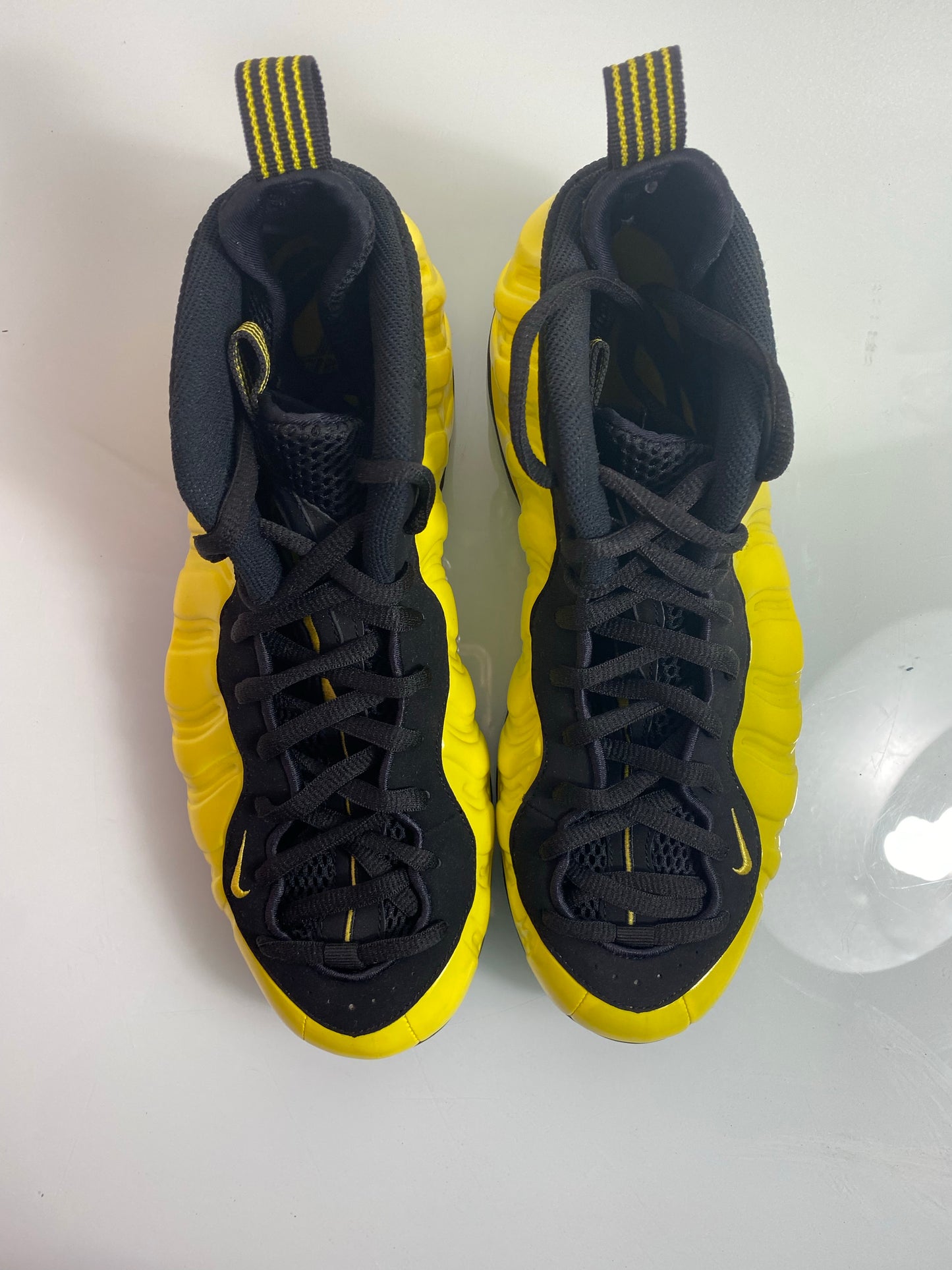 Nike Air Foamposite One "Yellow" Men's Mismate L:10 R:10.5 - 14996-701