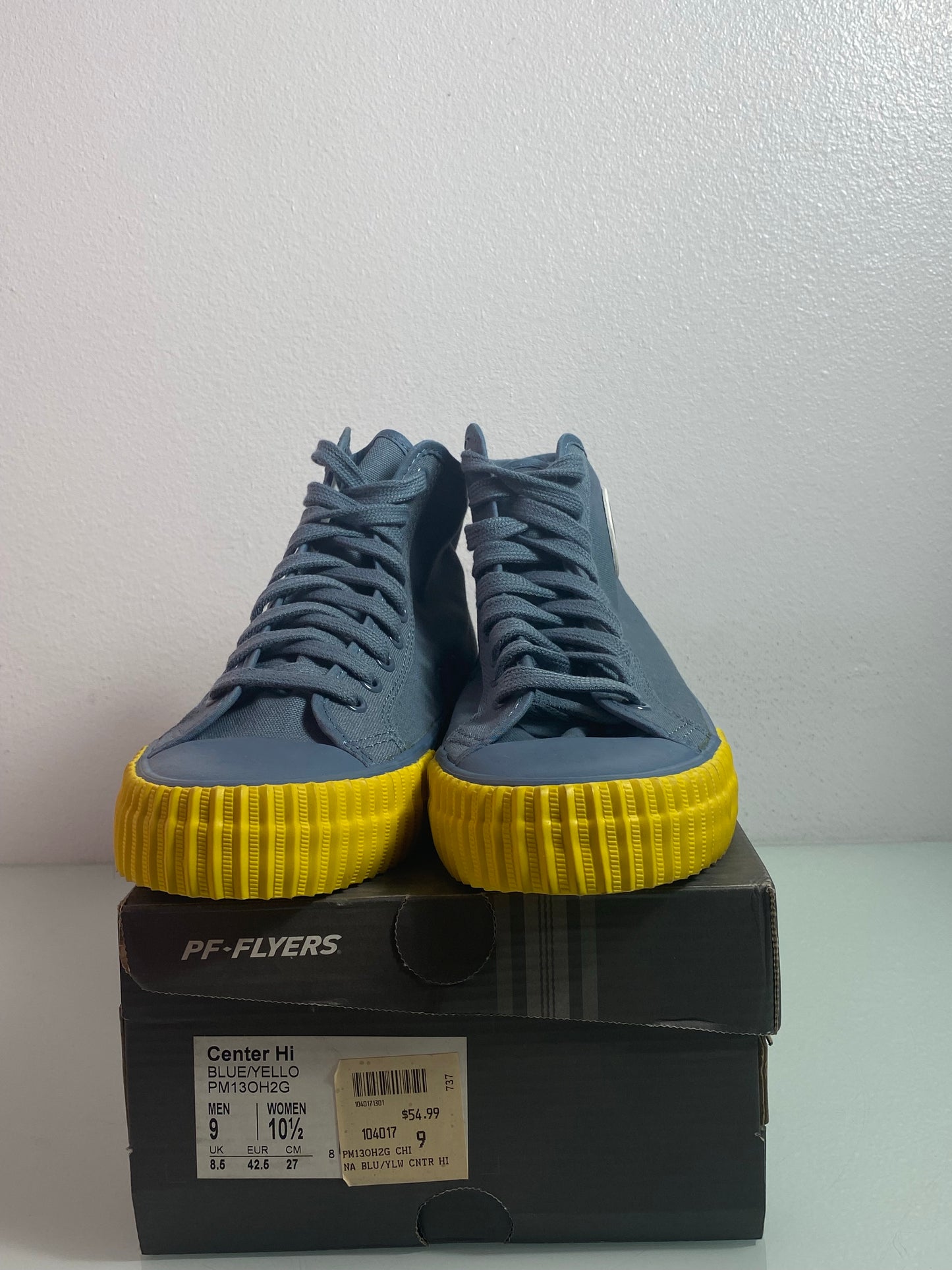 PF Flyers "Blue/Yellow" Men's 8.5 - PM13OH2G