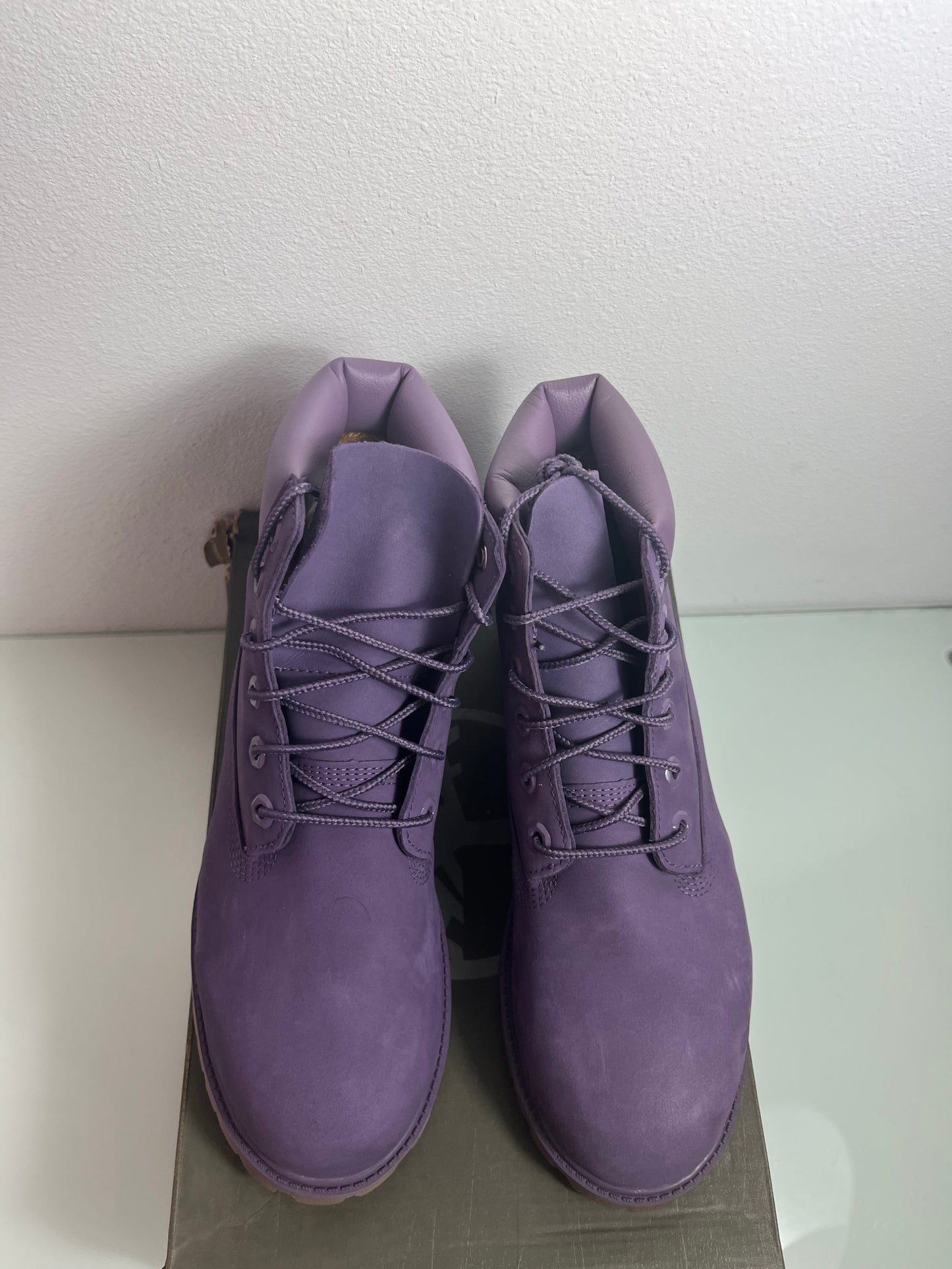 Timberland 6 Inch Premium Waterproof Boot "Purple" Youth's 7-TB0A1OCR