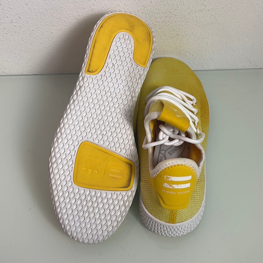 Adidas Tennis HU x Pharrell Holi "Yellow" MISMATE Men's L:8.5 R:7.5-DA9617