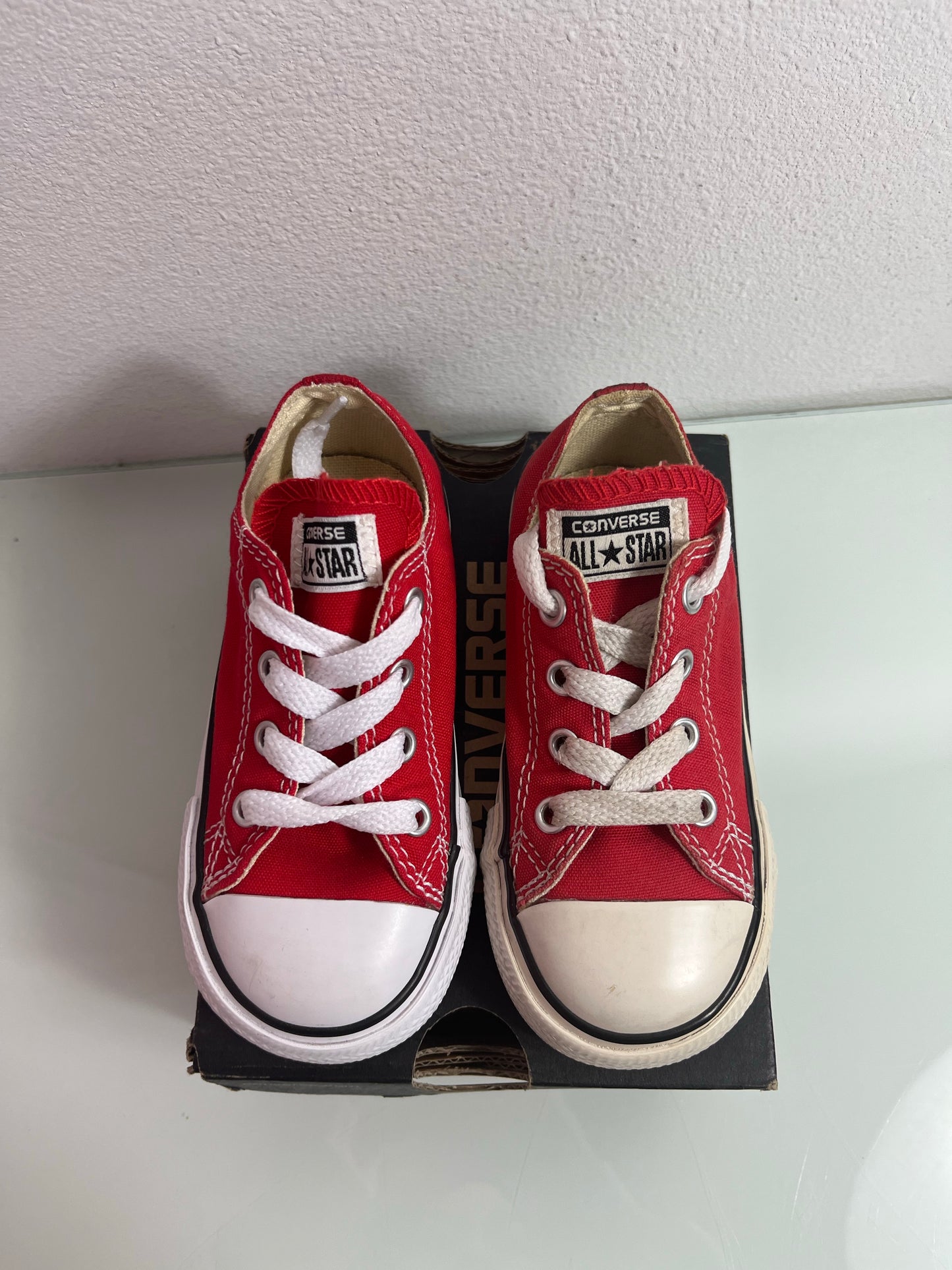 Converse All Star "Red/White" Infant's 7- 7J236