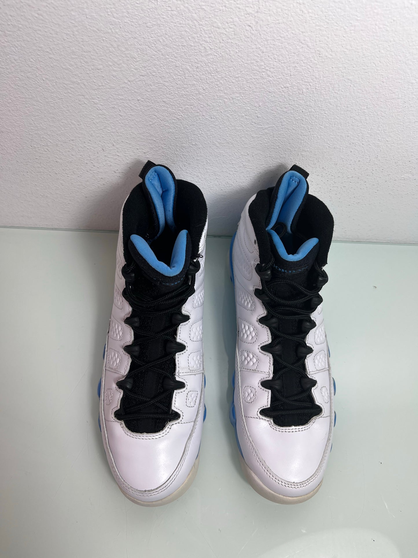 Air Jordan 9 Retro GS 'University Blue' MISMATE Youth's L:5.5 R:6- 302359 103