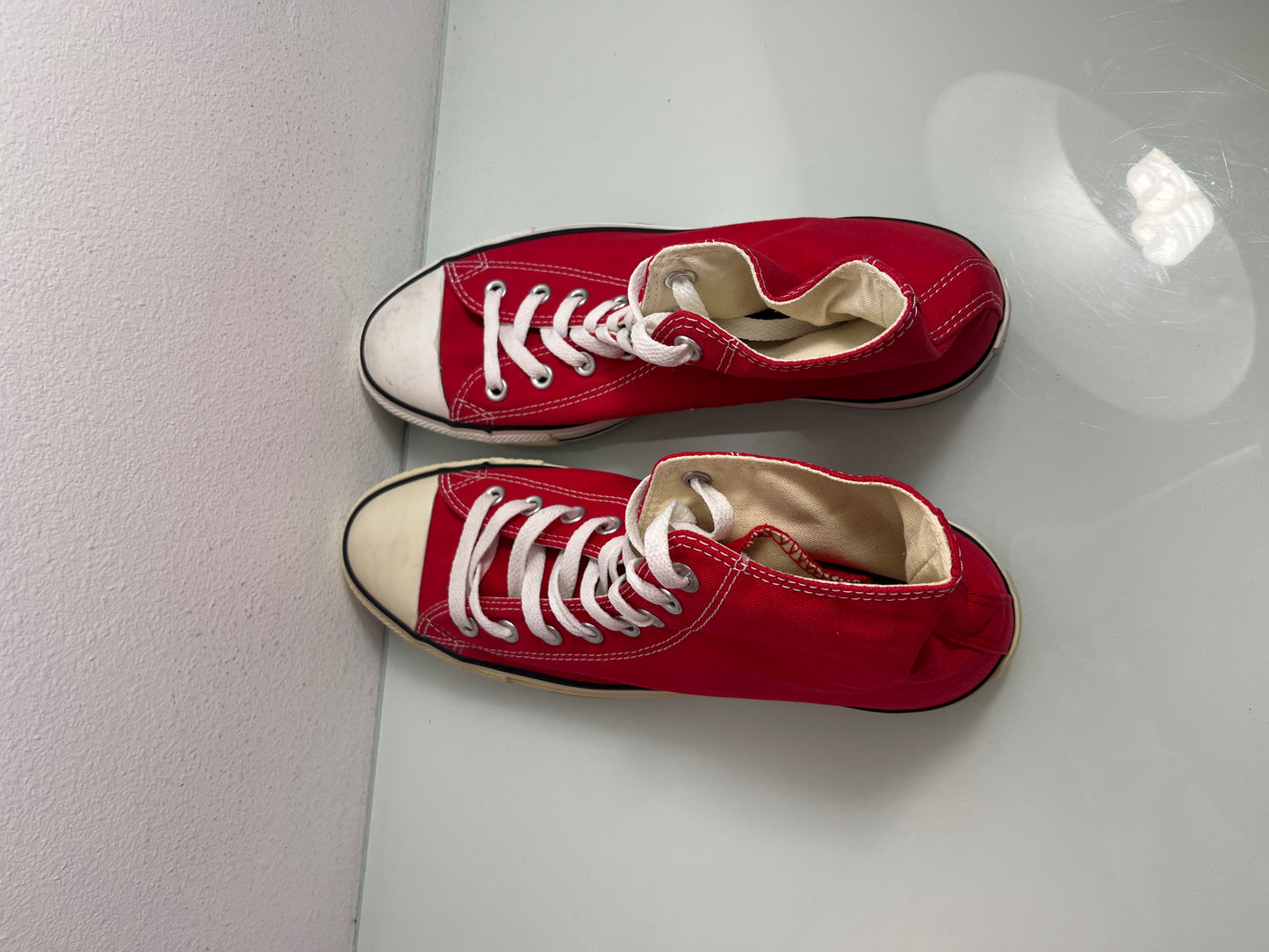 Converse Chuck Taylor All Star High "Red" MISMATE Men's L:10 R:9-M9621