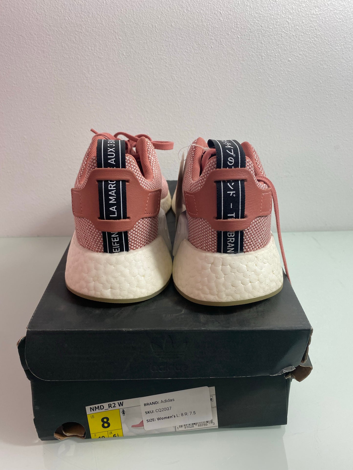 Adidas NMD_R2 "Pink" Women's MIMATE L: 8 R: 7.5 -CQ2007