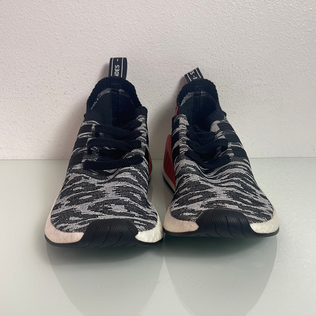 Adidas NMD R2 "Black/White" Future MISMATE Men's L:9 R:10-BY9409