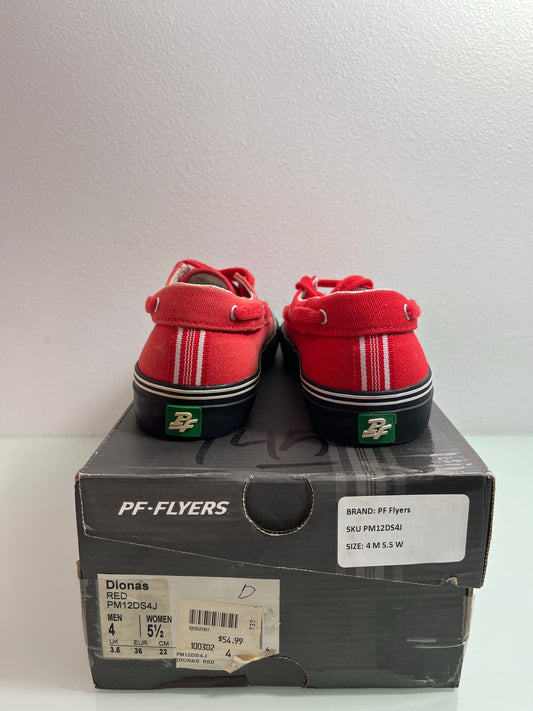 PF Flyers Dionas "Red" Men's 4 Women's 5.5- PM12DS4J
