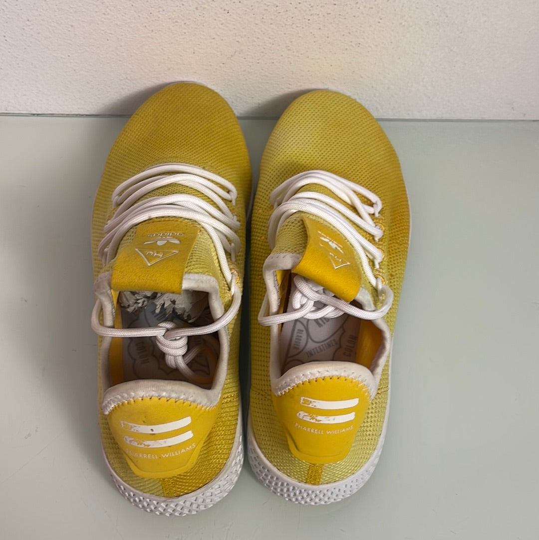 Adidas Tennis HU x Pharrell Holi "Yellow" MISMATE Men's L:8.5 R:7.5-DA9617