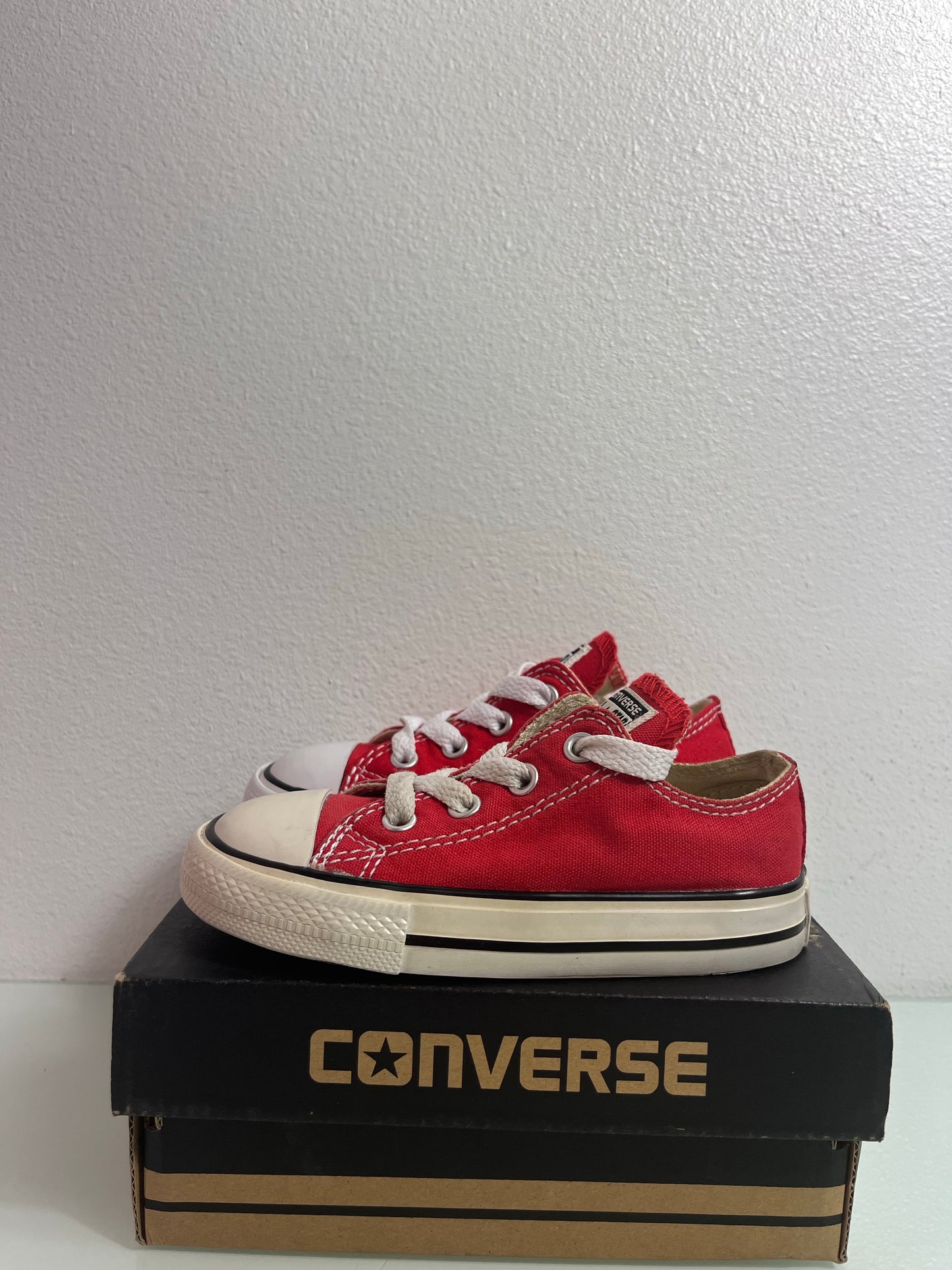 Converse All Star "Red/White" Infant's 7- 7J236