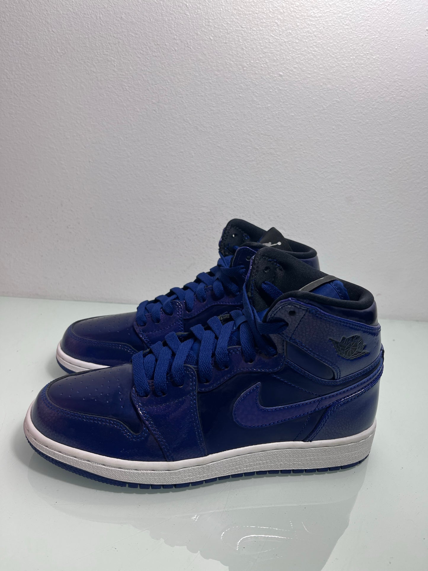 Air Jordan 1 High Retro "Deep Royal Blue" Youth's 4.5y-705300 420