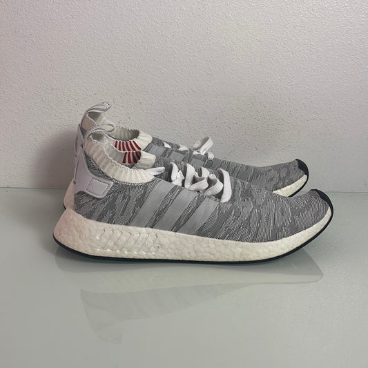 Adidas NMD R2 Primeknit Running "White" MISMATE Men's L:9.5 R:10.5-BY9410