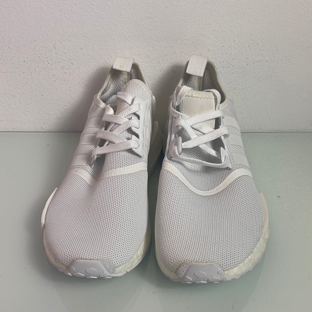 Adidas NMD R1 "Triple White" MISMATE Men's L:12 R:11-BA7245