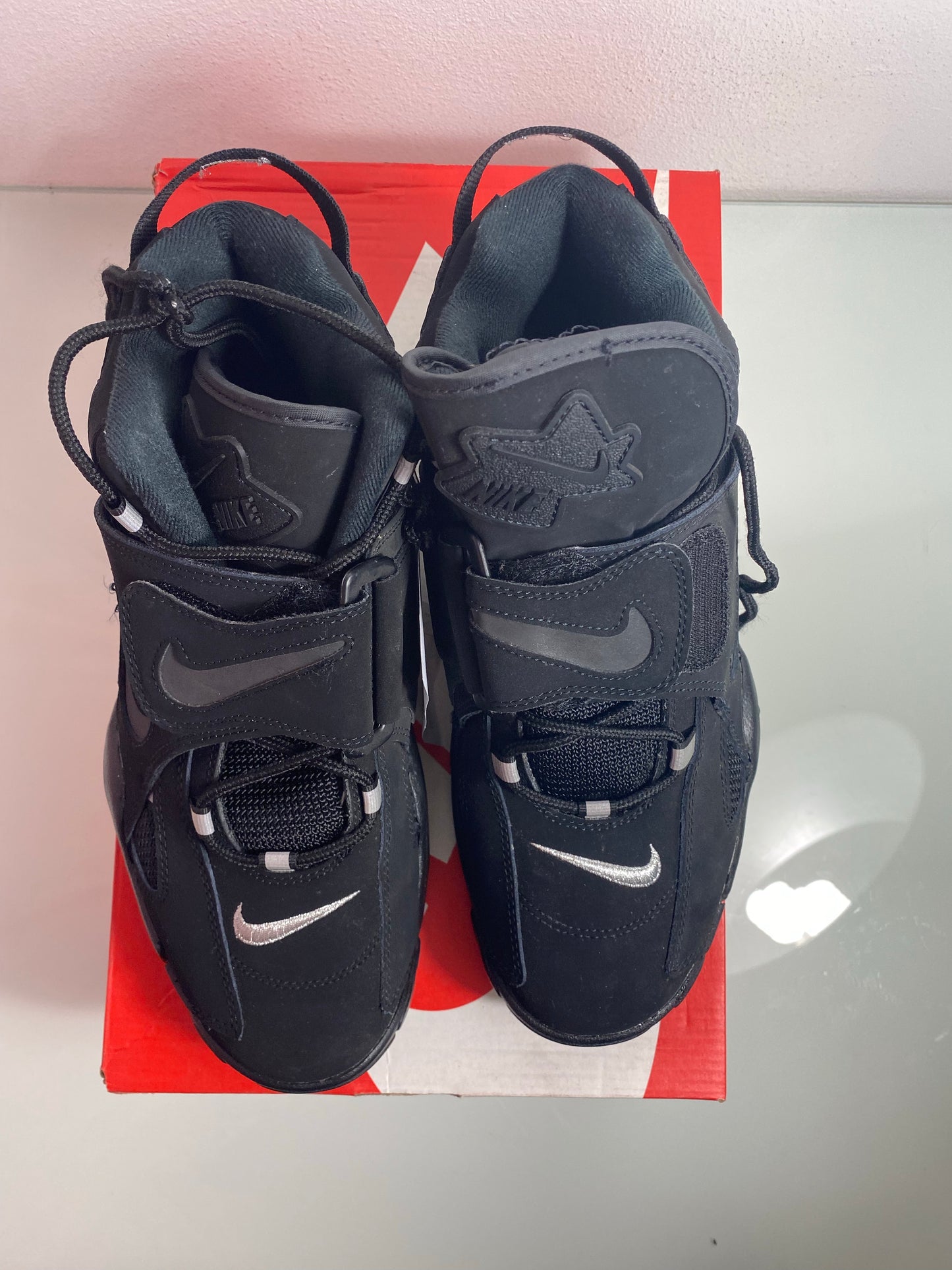 NIKE AIR BARRAGE MID "Black" Men's 9.5 -AT7847 002