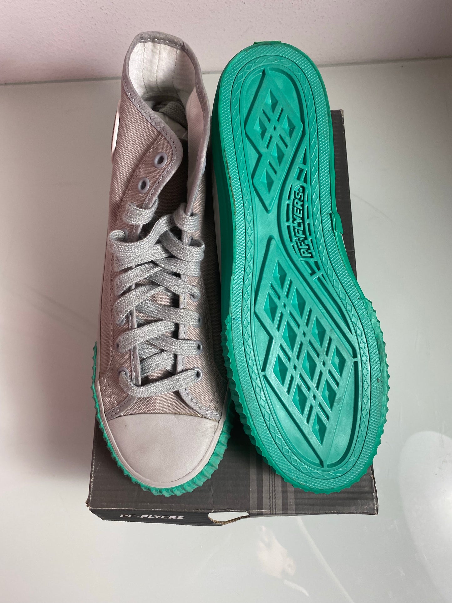 PF FLYER "Grey/Mint" Men's 9 - PM13OH2F