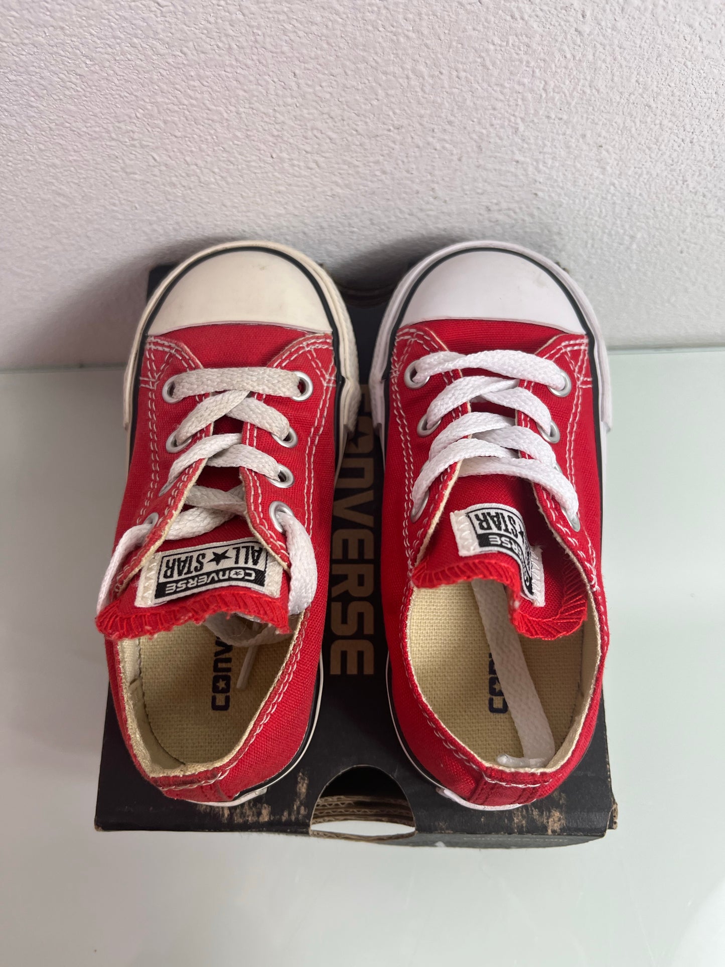 Converse All Star "Red/White" Infant's 7- 7J236