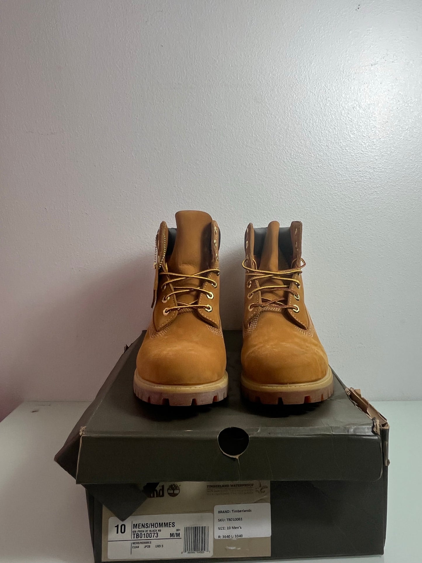 Timberland 6 Inch Premium Boot "Wheat" Men's 10- TB010061