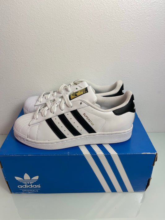 Adidas Superstar "White/Black" Men's 10- C77124