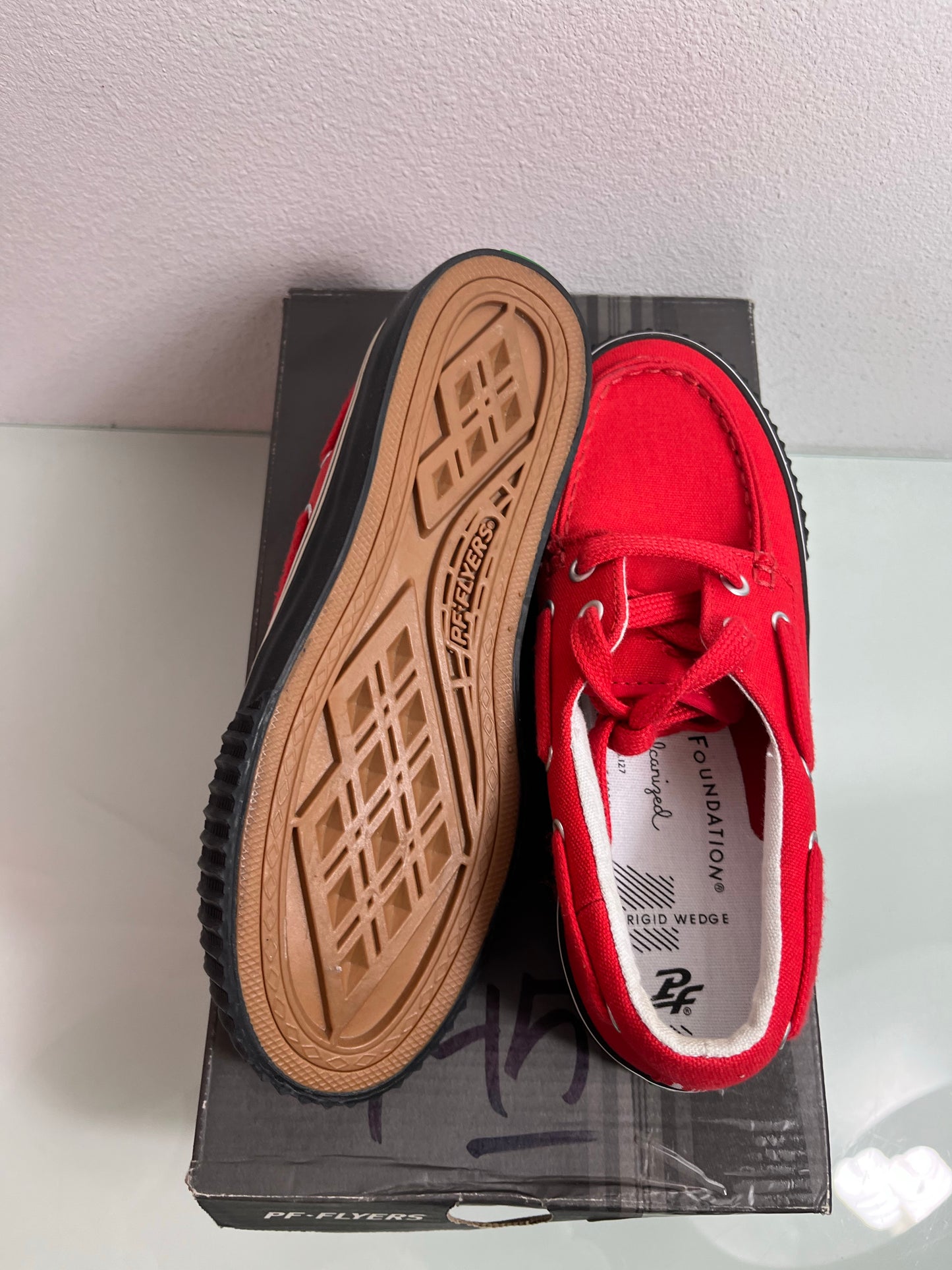 PF Flyers Dionas "Red" Men's 4 Women's 5.5- PM12DS4J