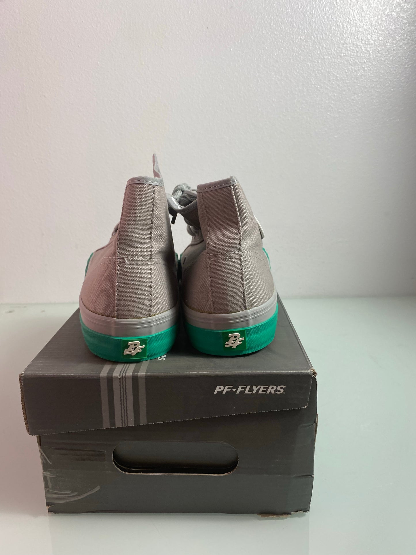 PF Flyers "Grey/Mint" Men's 9 - PM13OH2F