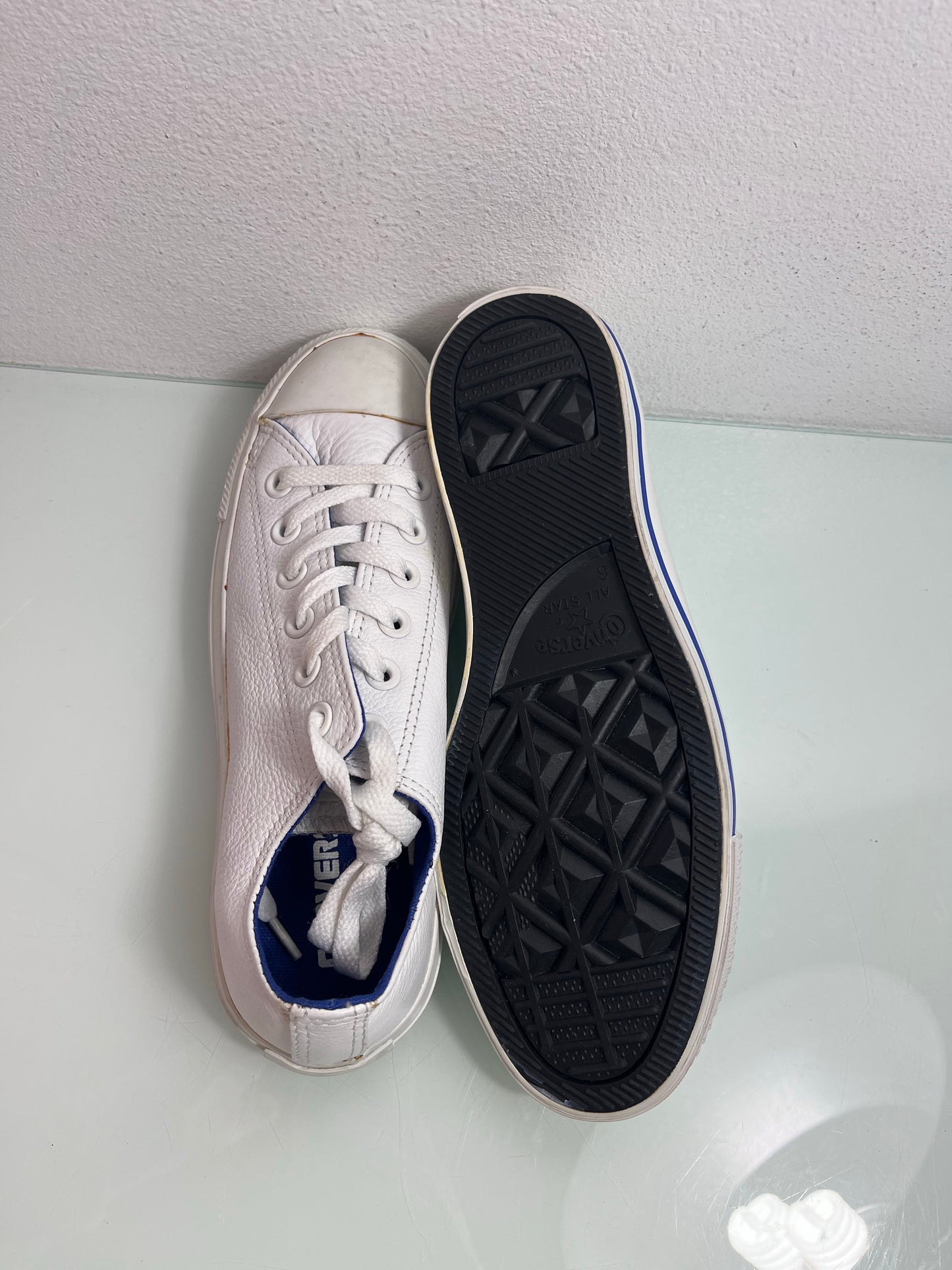 Converse Chuck Taylor All Star Leather Ox MISMATE Men's L:5 R:6- 121985