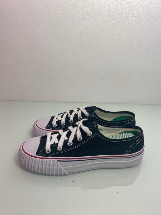 PF FLYERS "Black/White" Women's 6.5 - MC1002BK