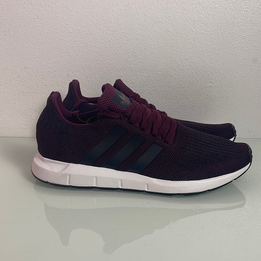 Adidas Swift Run "Maroon/Black-White" MISMATE Men's L:12 R:13-CQ2118