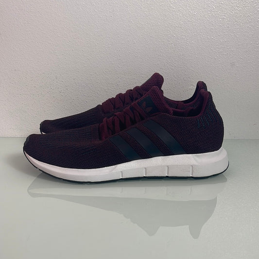 Adidas Swift Run "Maroon/Black-White" MISMATE Men's L:12 R:13-CQ2118