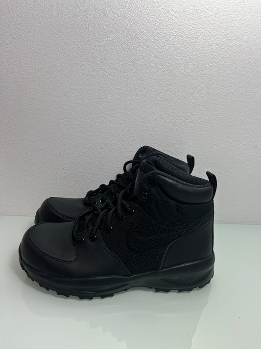 Nike ACG Manoa "Black" Leather Lace Up Boots MISMATE Kid's L:5 R:5.5-613546-001