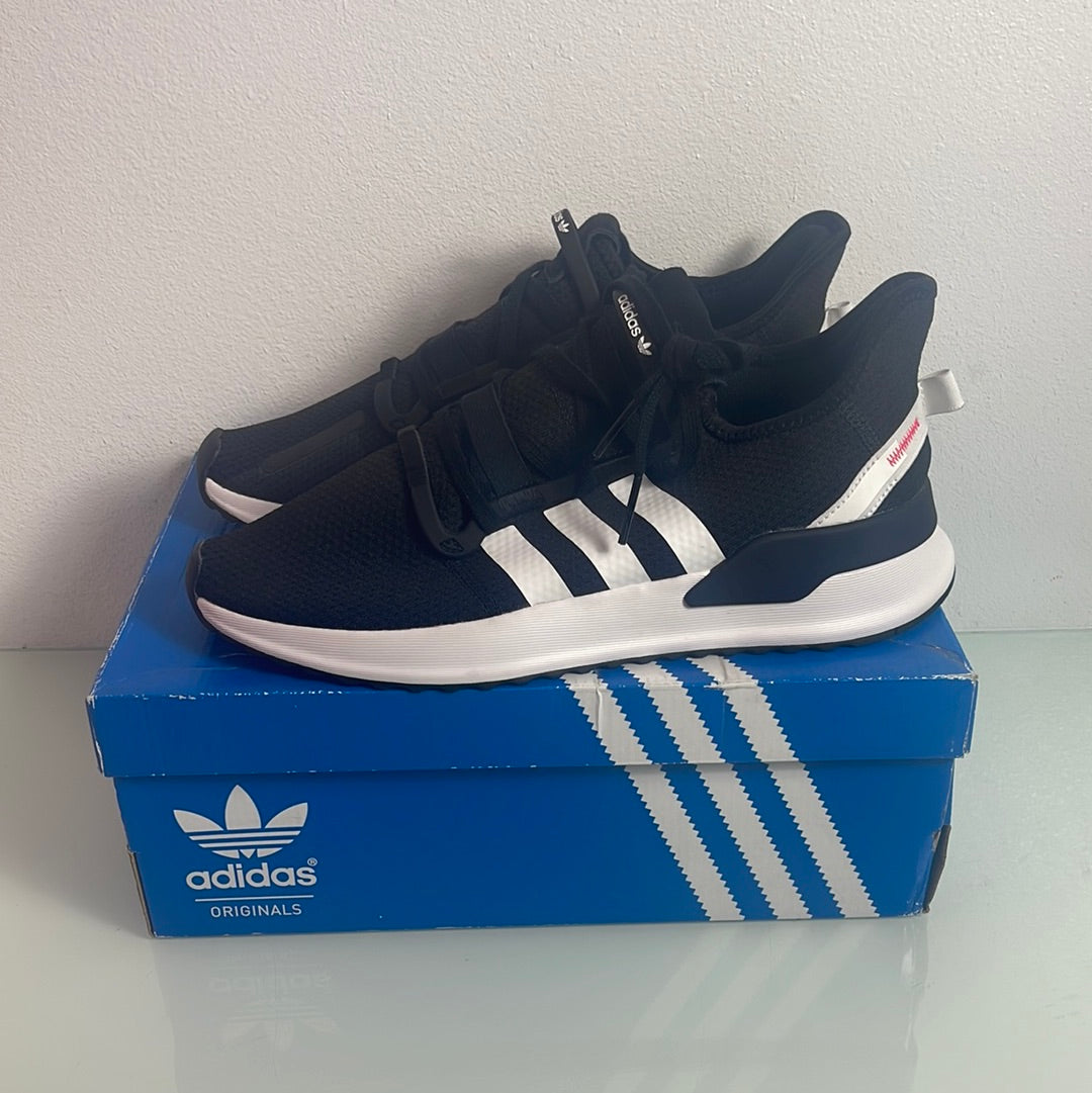 Adidas U_Path Run Shoes "Black/White" Men's MISMATE L:10 R:9.5 - G27639