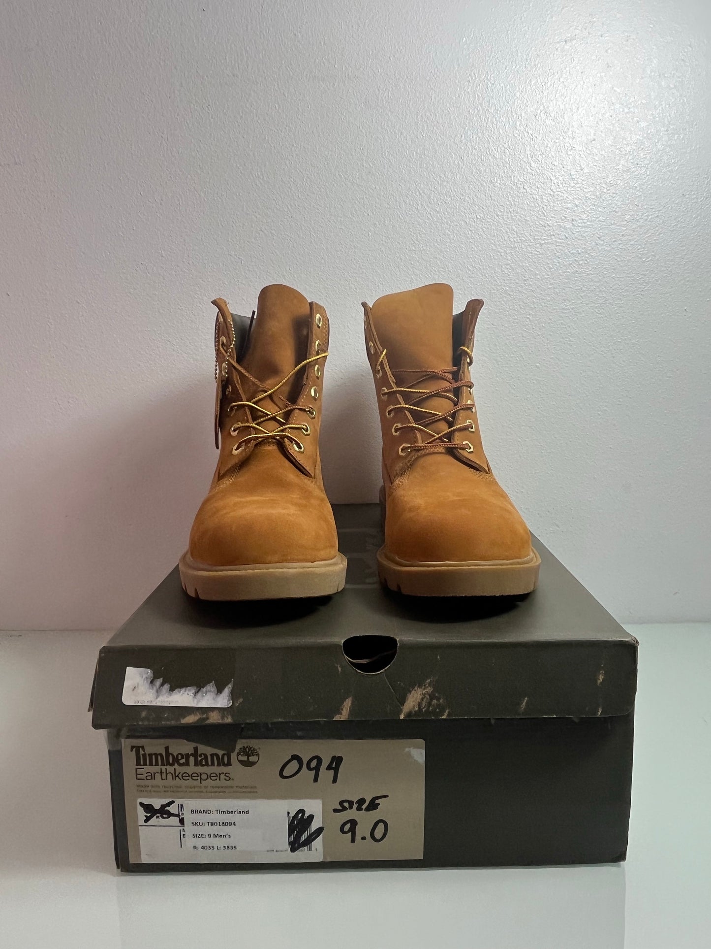 Timberland 6 Inch Premium Boot "Wheat" Men's 9- TB018094