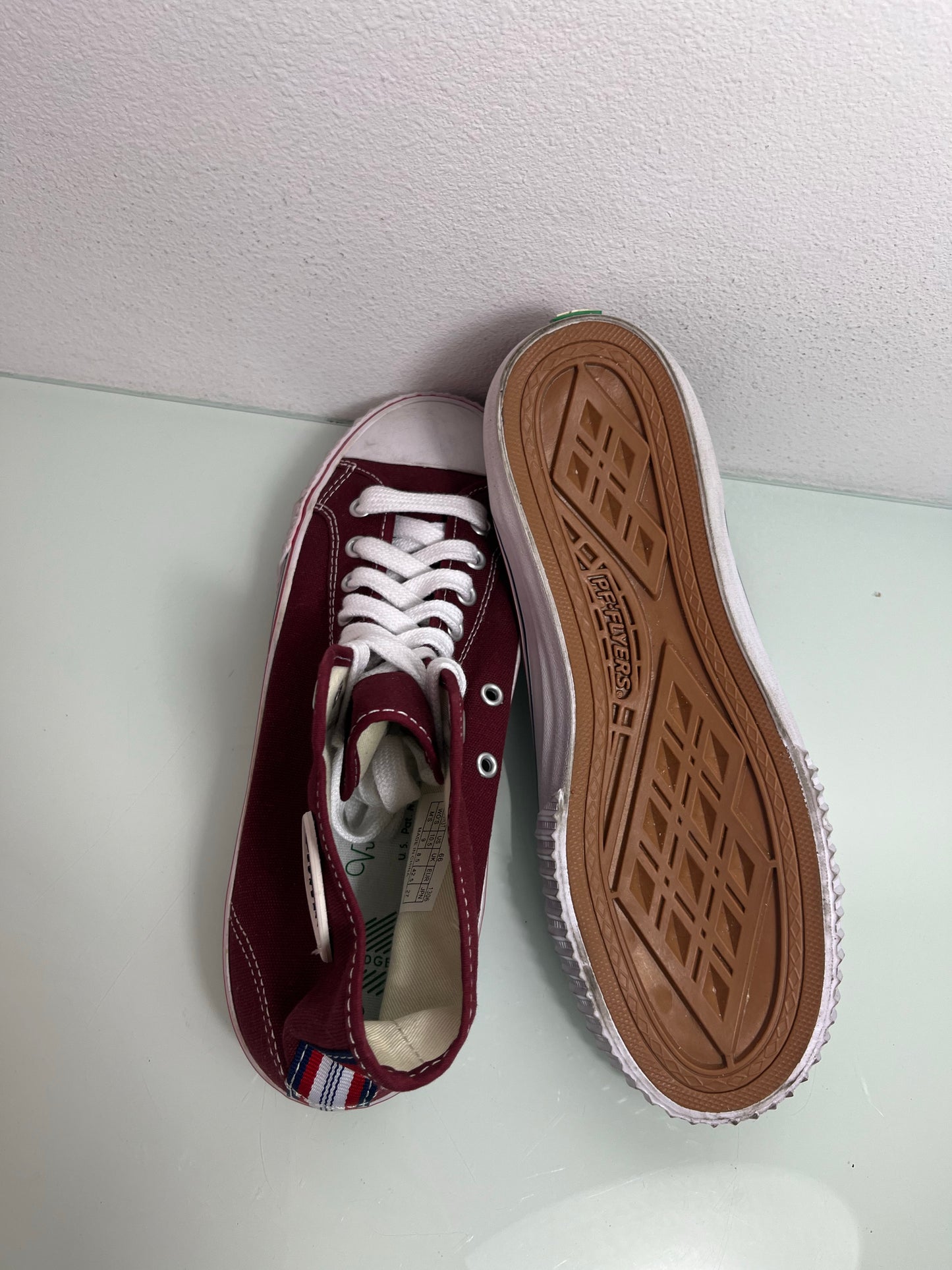 PF Flyers Center High "Burgundy" MISMATE Men's R:8.5 L:9- 6317288